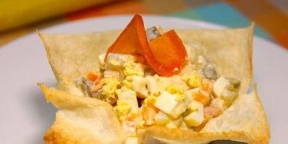 Рецепт тарталеток из лаваша