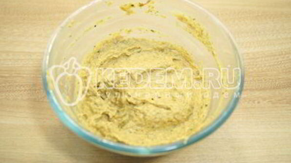 тарталетки с паштетом из фасоли