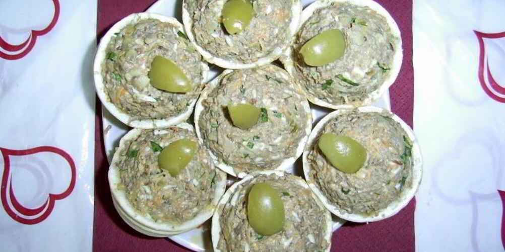 Рецепт тарталеток с печенью