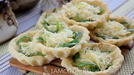 Тарталетки с сыром