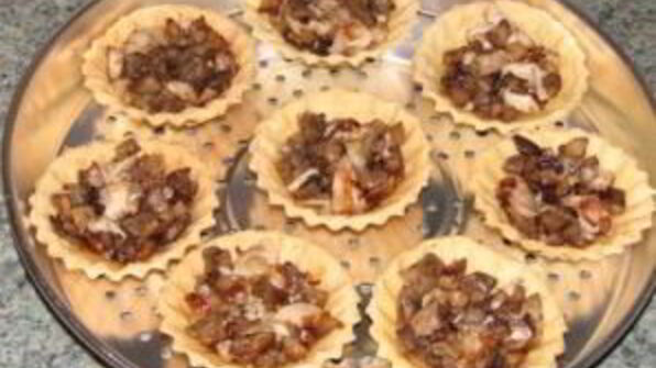 тарталетки запеченные с начинкой