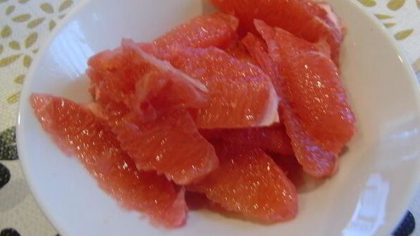 грейпфрутовый тарт