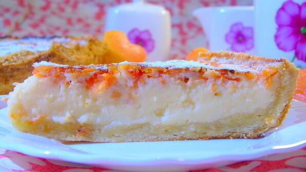 грейпфрутовый тарт