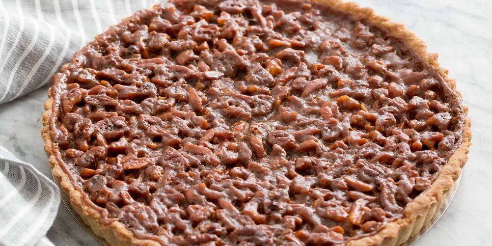 Рецепт карамельно-орехового тарт