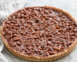 Карамельно-ореховый тарт