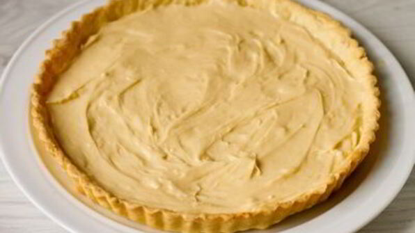 клубничный тарт с заварным кремом