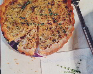 Луковый тарт