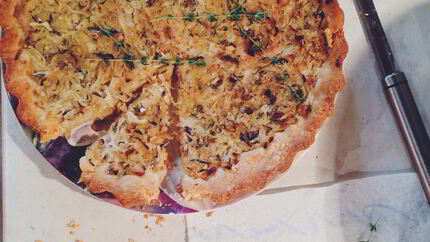 Луковый тарт