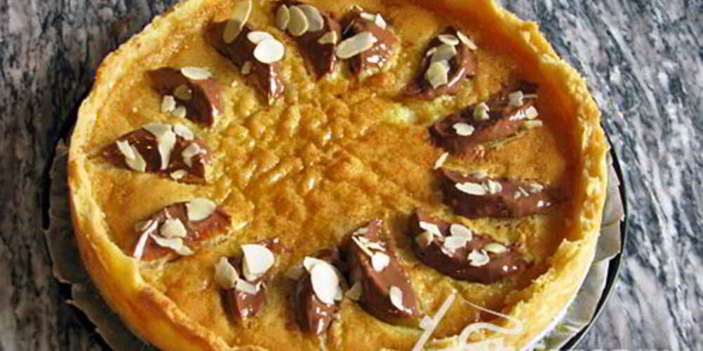 Рецепт марципанового тарта с яблоками