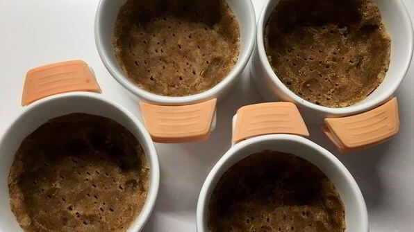 мини-тарты с салатом из индейки и овощей