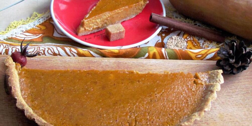 Рецепт пряного тыквенного тарта