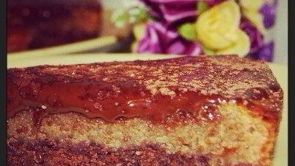 Шоколадно-арахисовый тарт