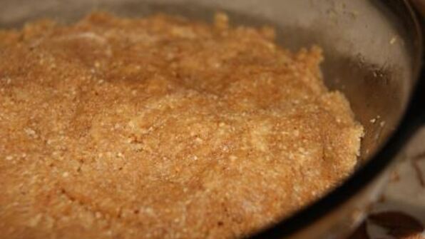 шоколадно-арахисовый тарт