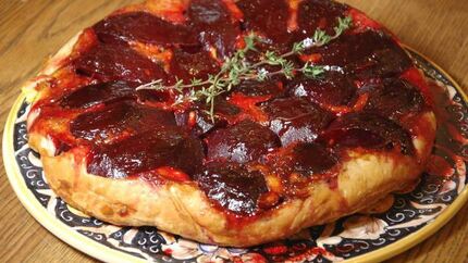 Свекольный тарт татен