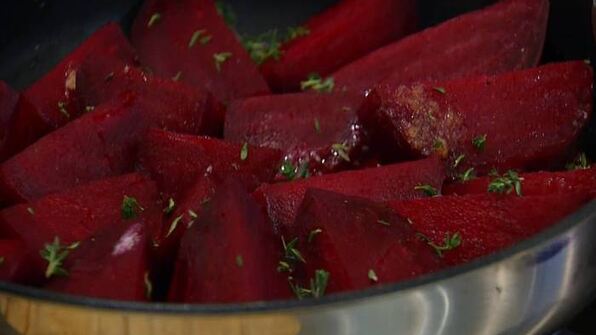 свекольный тарт татен