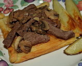 Тарт Говядина Веллингтон