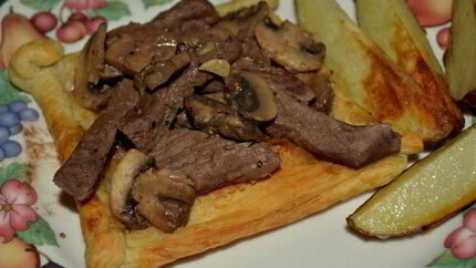 Тарт Говядина Веллингтон