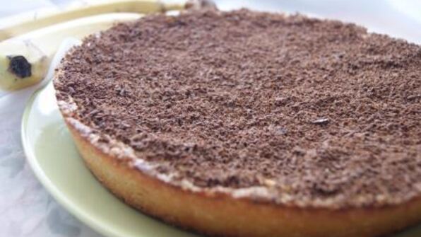 тарт с бананом и рикоттой