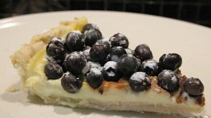 Тарт с голубикой