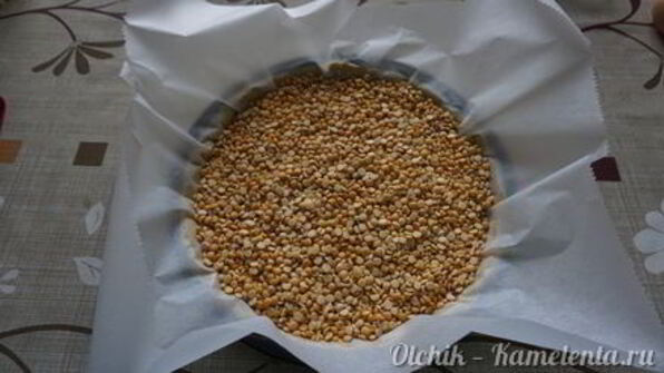 тарт с грушами и миндалем