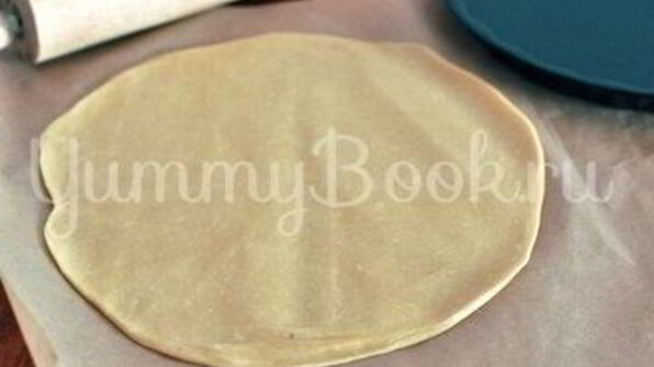 тарт с кокосовым молоком и грушами