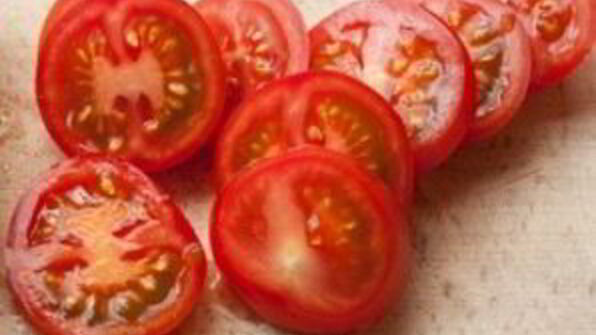 тарт с помидорами черри