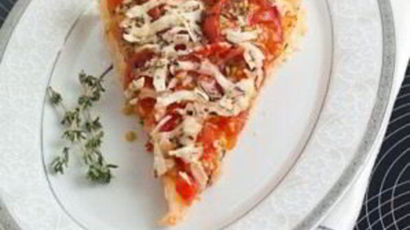 тарт с помидорами черри