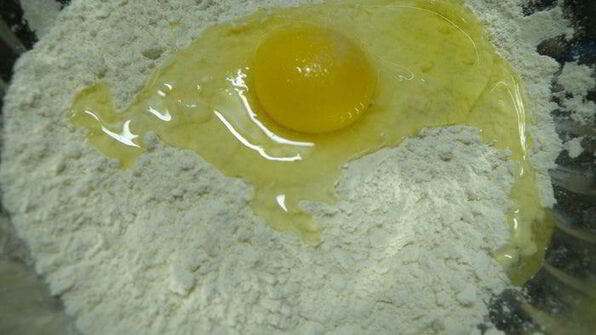 тарт с рыбой и творожным сыром