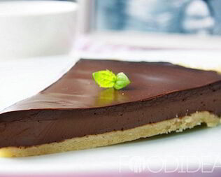 Тарт с шоколадной начинкой