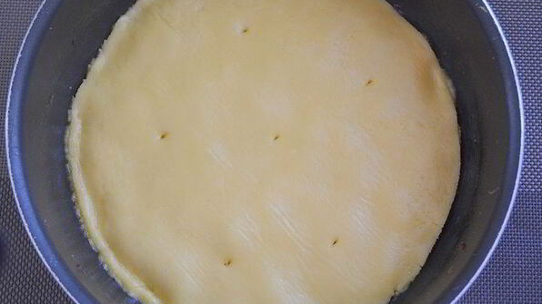 тарт татен с карамелизованным луком