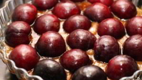 тарт татен со сливами