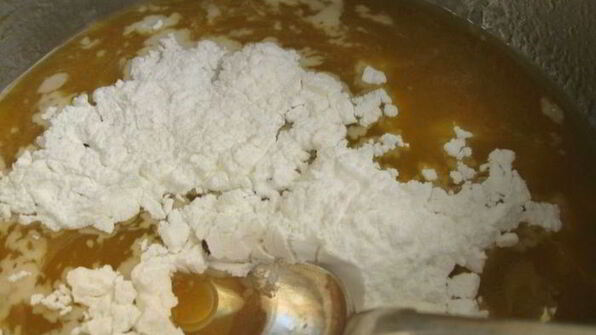 творожный тарт с мандариновым соусом