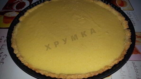 тыквенный французский тарт с тыквой