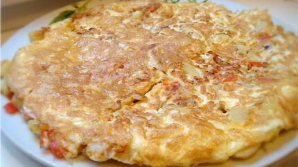 Тортилья с соусом айоли