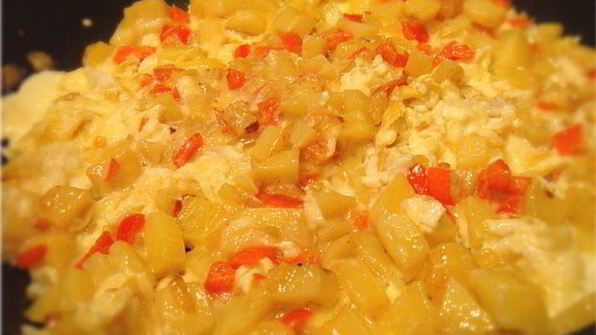 тортилья с соусом айоли