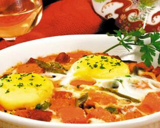 Яичница глазунья