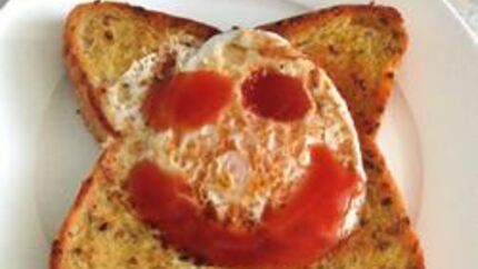 Веселая яичница