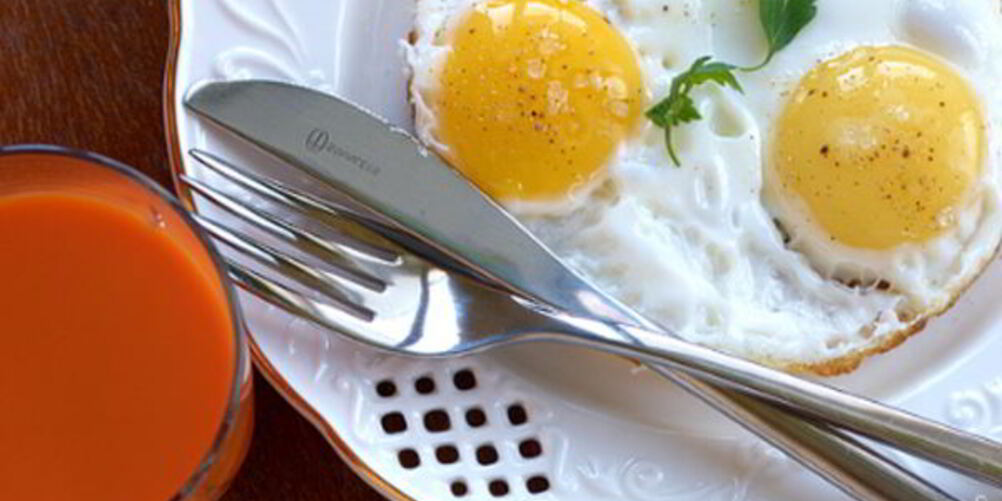 Рецепт вкусной яичницы