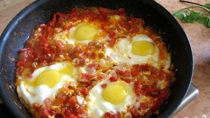 Яичница израильская