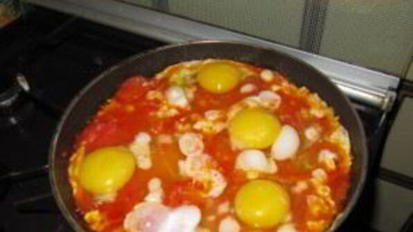 яичница израильская