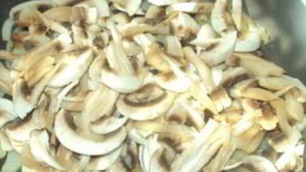 яичница с печенкой