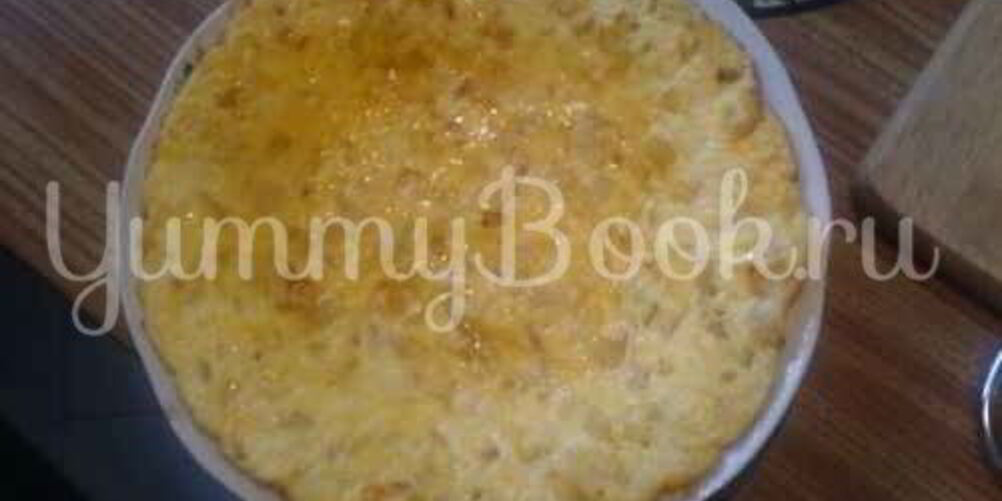 Рецепт яичницы с сыром, луком и чесноком