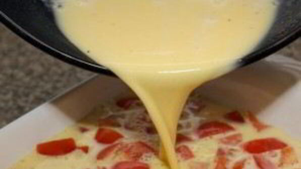 яичница в духовке