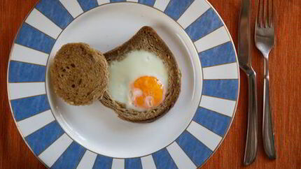 Яичница в иллюминаторе