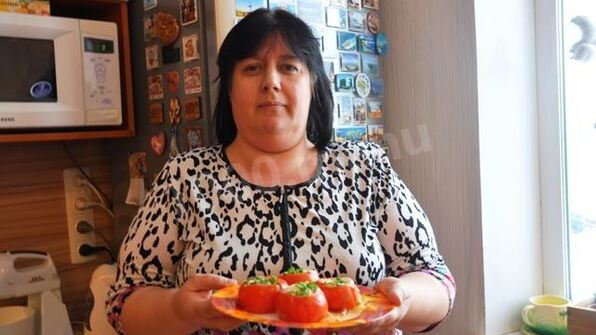 яйца в помидоре жареные