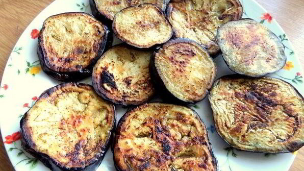 закуска из баклажанов с помидорами