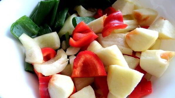 закуска из баклажанов с помидорами