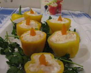 Закуска Новогодние свечи