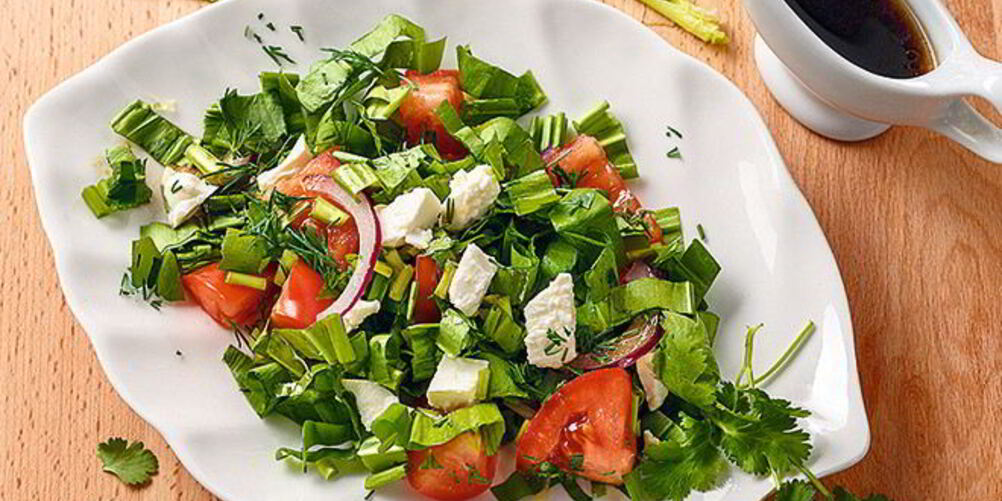 Рецепт закуски с черемшой