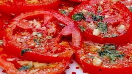 Закусочные помидоры по-итальянски